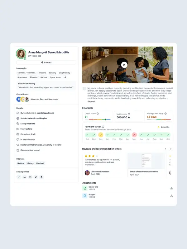 Kláraðu prófílinn þinn